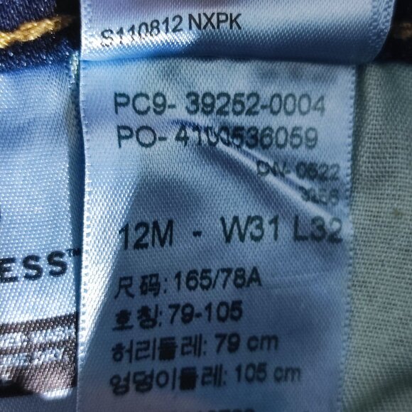 Levi's jeans women's size 12M W31/L32 indigo blue Classic Bootcut high rise - Picture 7 of 14